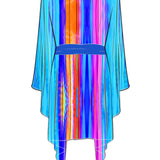 Tribal - Waterfall Kimono (Royal Blue)