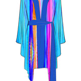 Tribal - Waterfall Kimono (Royal Blue)