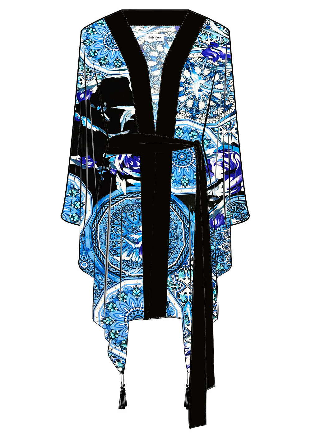 Siciliana - Luna Kimono (Black)