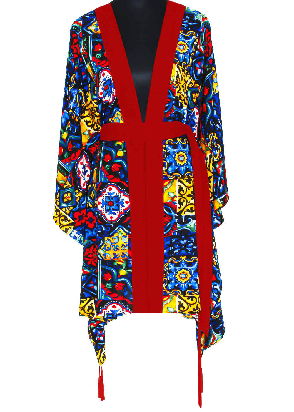 Siciliana - Valentina Kimono (Red)