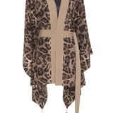 Safari - Grey Leo Kimono (Light Taupe)