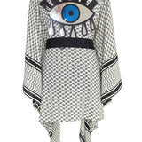 Desert - Tribe Kimono Evil Eye (Black)