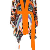 Tribal – Orange Apache Kimono (Neon Orange)