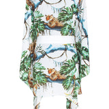 Tropics - Jaguar Kimono (Off-White)