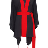 Monochrome - Black Kimono (Red)