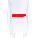 Monochrome - White Kimono (Red)