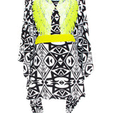 Tulum – Tribal Kimono Wings (Neon Yellow)