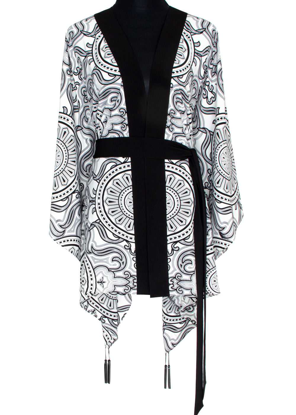 Tribal - Moon Kimono (Black)