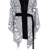 Tribal - Moon Kimono (Black)