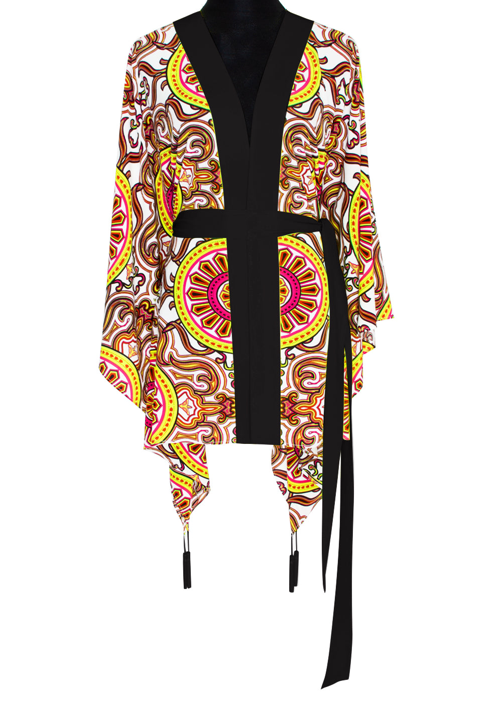 Tribal - Sun Kimono (Black)