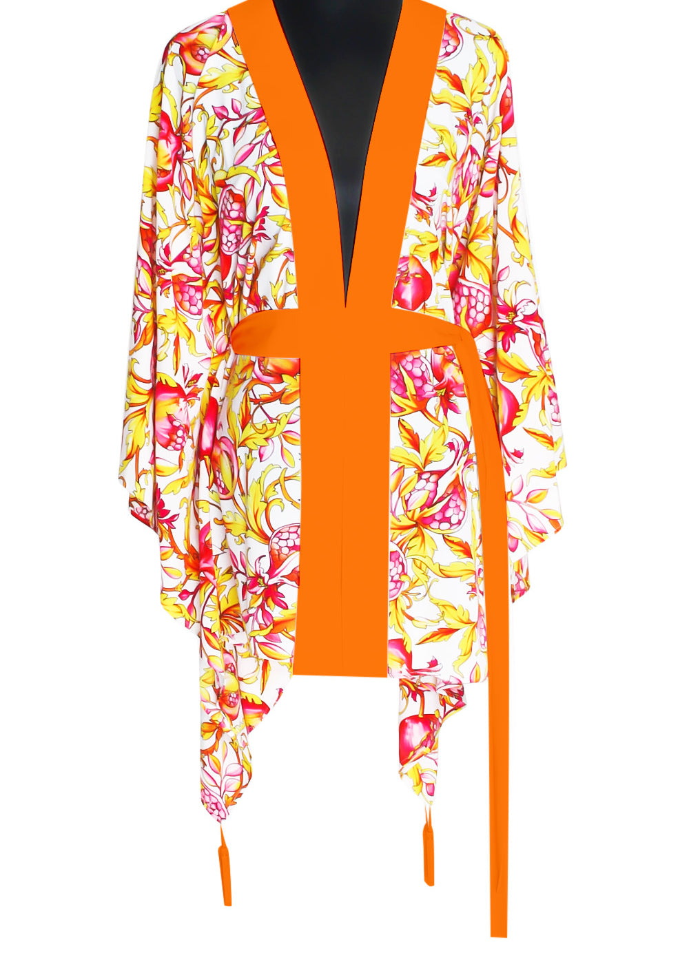 Euphoria – Forbidden Fruit Kimono (Neon Orange)