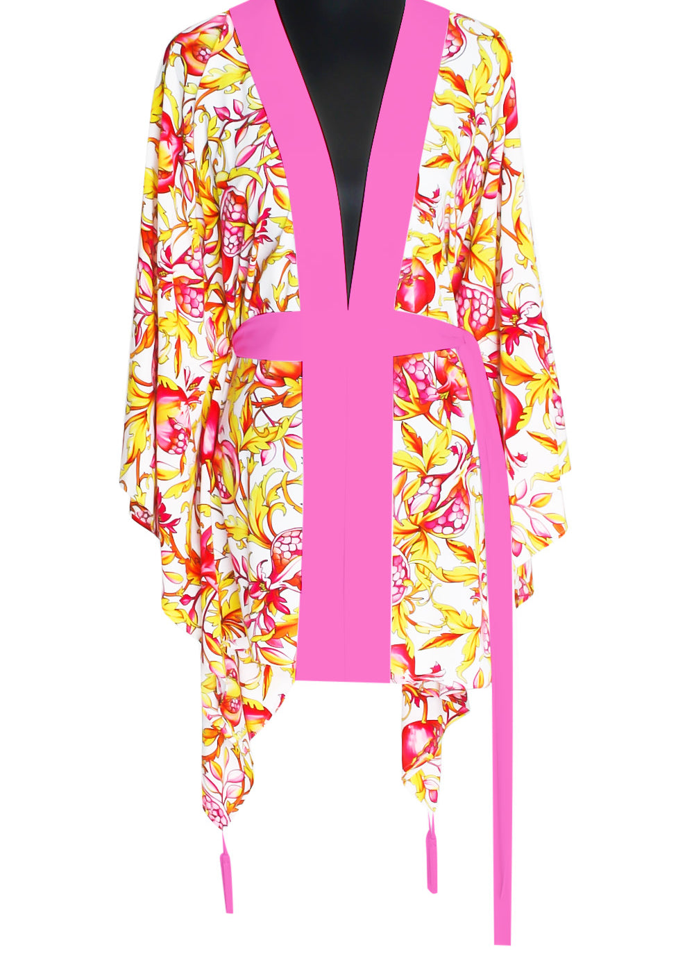 Euphoria – Forbidden Fruit Kimono (Neon Pink)