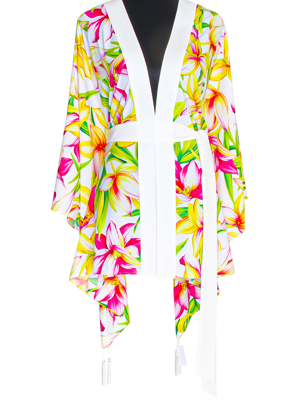 Euphoria – Floral Love Kimono (Off-White)