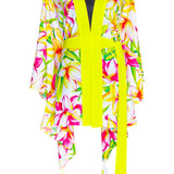 Euphoria – Floral Love Kimono (Neon Yellow)