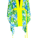 Euphoria – Paradise Palm Kimono (Neon Yellow)