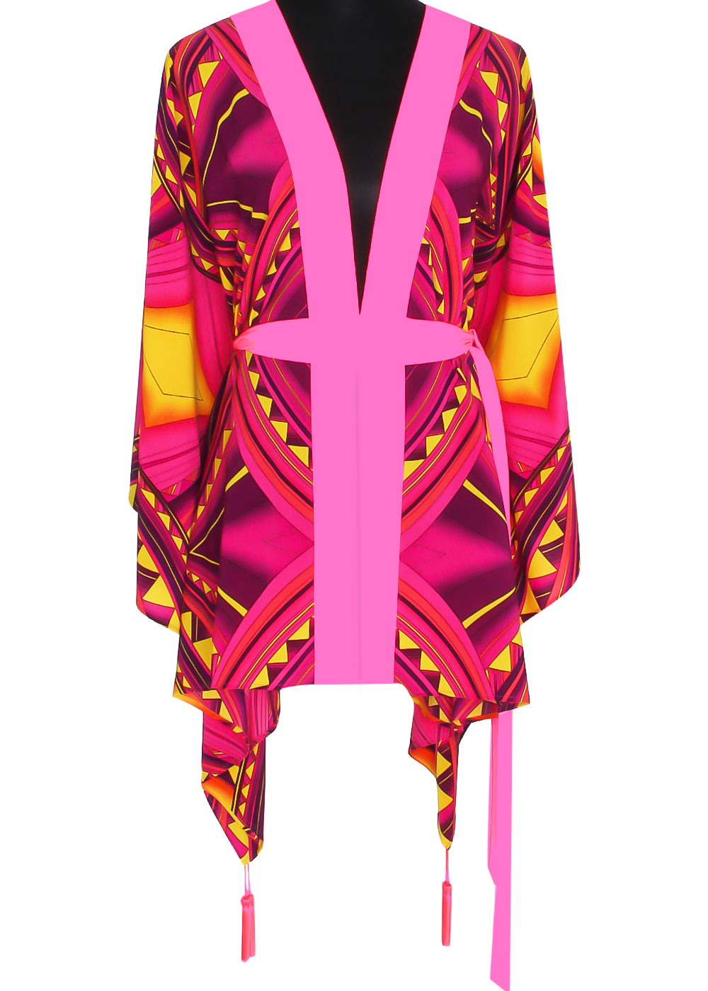 Tribal - Elixir Kimono (Neon Pink)