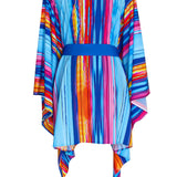 Tribal - Waterfall Kimono (Royal Blue)