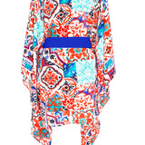 Siciliana - Carmella Kimono (Royal Blue)