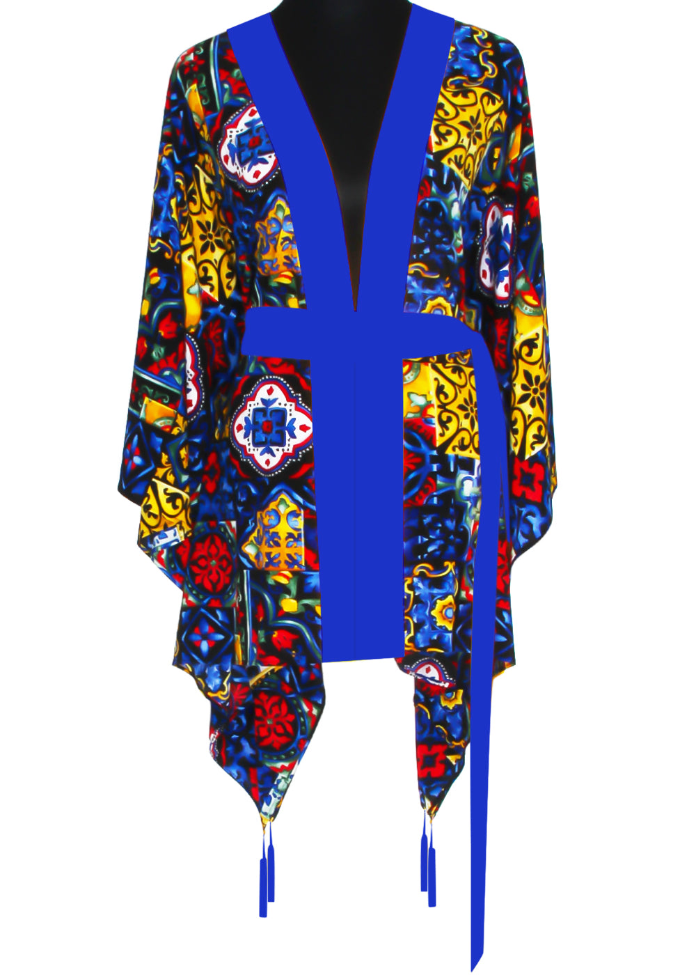 Siciliana - Valentina Kimono (Royal Blue)