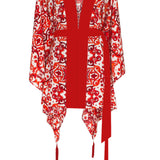 Siciliana - Rosa Kimono (Red)