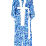 Siciliana - Arianna Maxi Split Kaftan (Off-White)