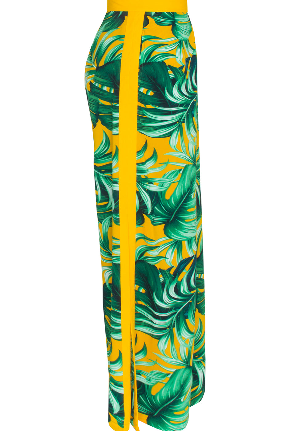 Jungle - Monstera Yellow Pants (Yellow)