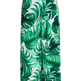 Jungle - Monstera White / Green Pants (Neon Orange)