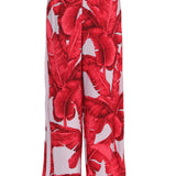 Jungle - Red / Grey Palm Pants (Grey)