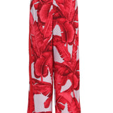 Jungle - Red / Grey Palm Pants (Red)