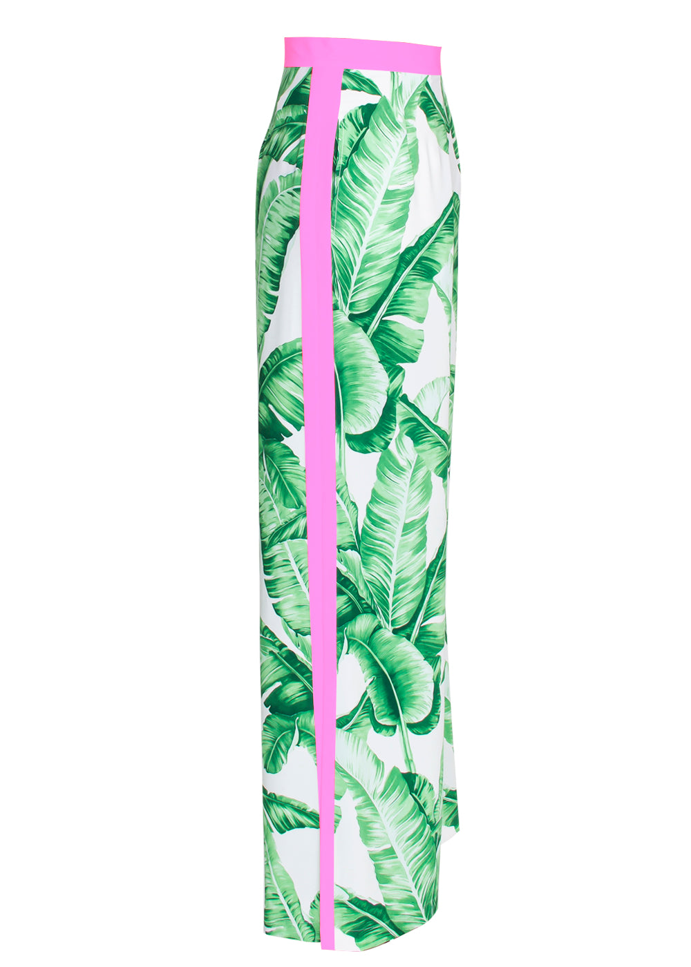 Jungle - Green Palm Pants (Neon Pink)