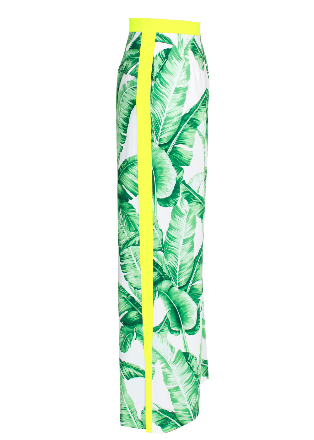 Jungle - Green Palm Pants (Neon Yellow)