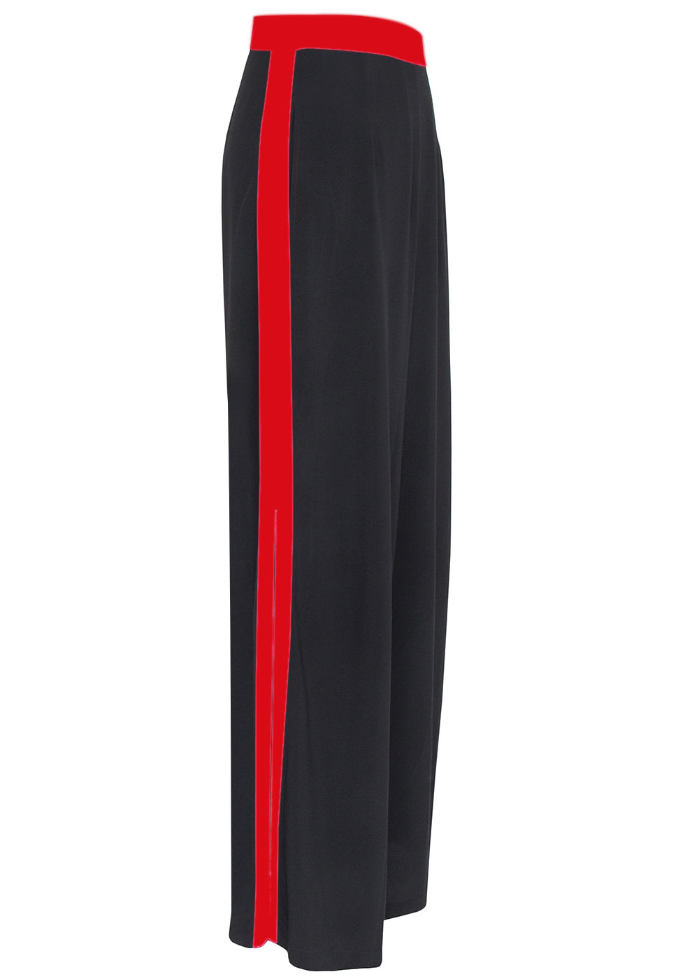 Monochrome - Black Pants (Red)