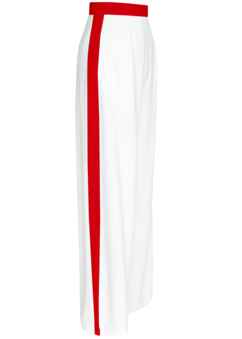 Monochrome - White Pants (Red)