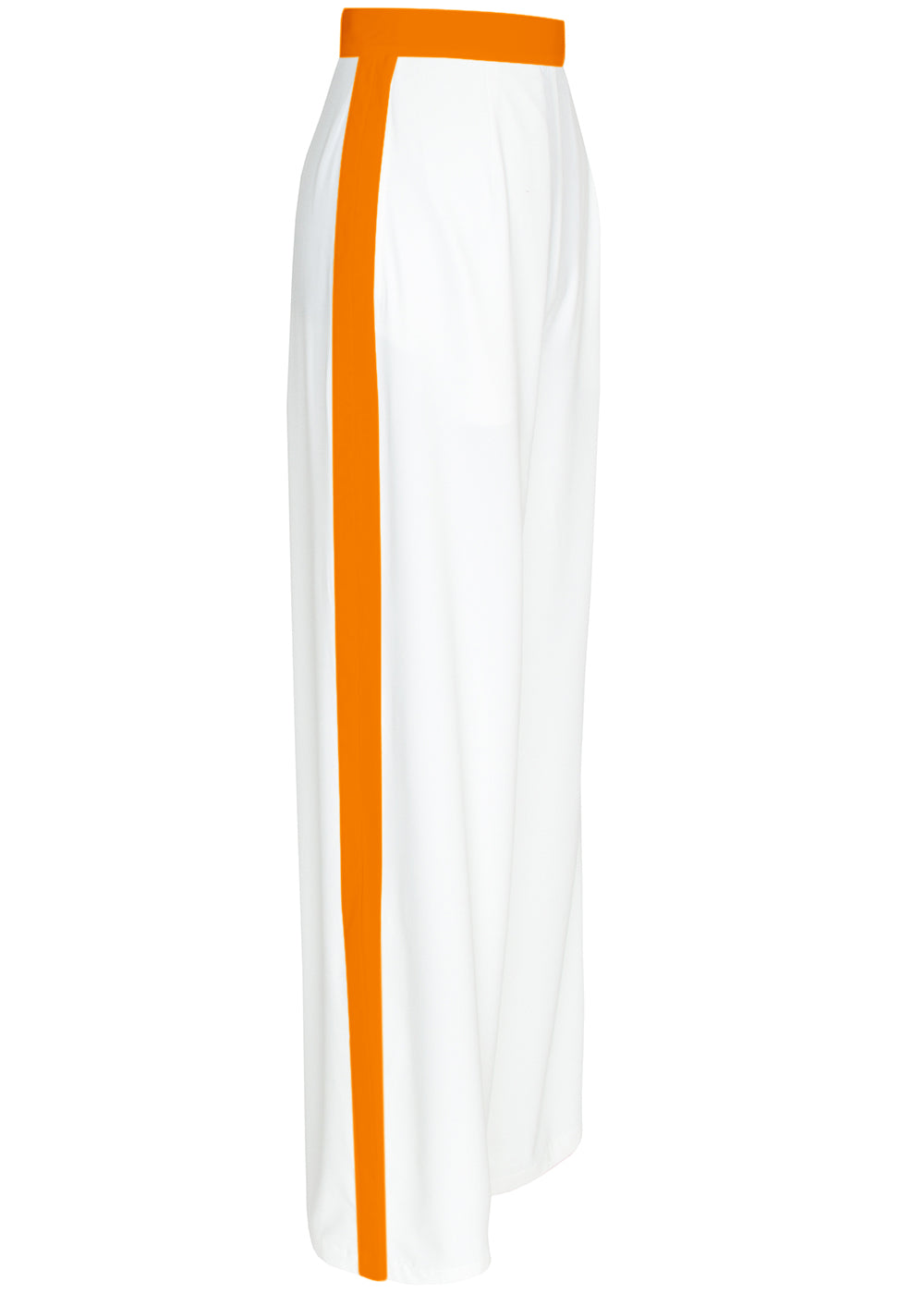 Monochrome - White Pants (Neon Orange)