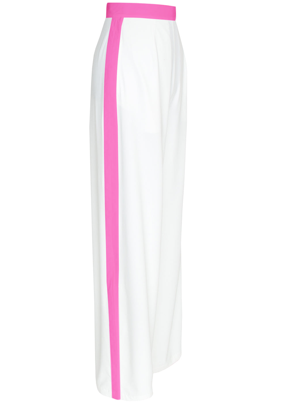 Monochrome - White Pants (Neon Pink)