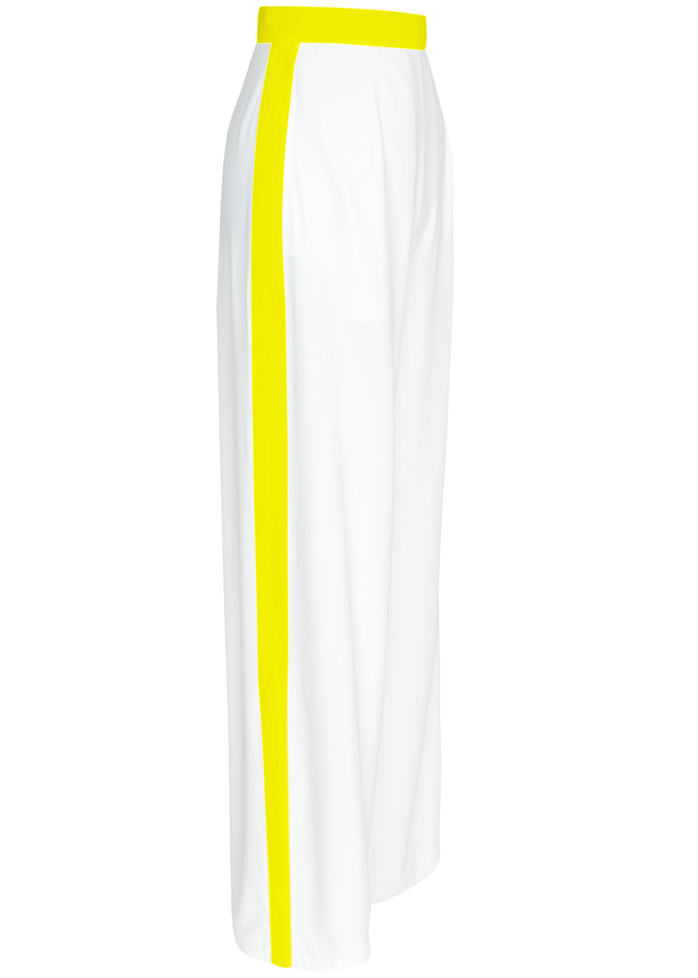 Monochrome - White Pants (Neon Yellow)