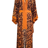 Safari - Bronze Leo Maxi Split Kaftan (Bronze)