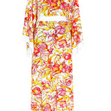 Euphoria – Forbidden Fruit Maxi Split Kaftan (Off-White)