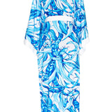 Euphoria – Mystic Forest Maxi Split Kaftan (Off-White)