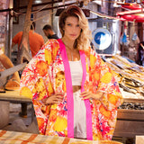 Euphoria – Magic Reef Kimono (Neon Pink)