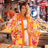 Euphoria – Magic Reef Kimono (Neon Orange)