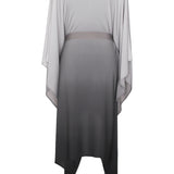 Monochrome Ombre - Silver Santorini Dress