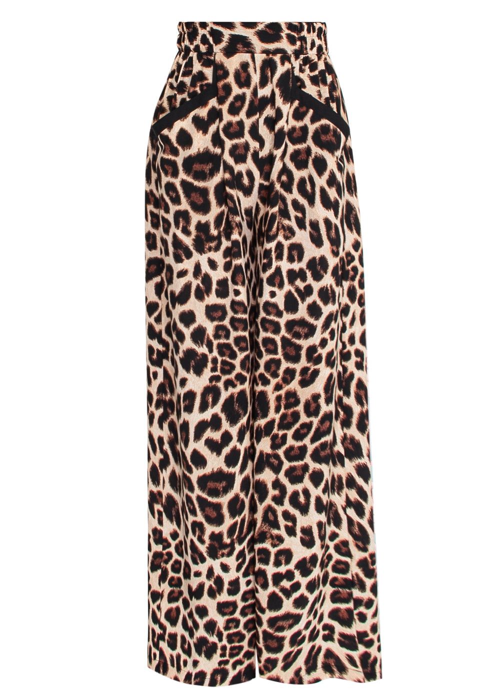 Safari - Brown Leopard Pants (Black)