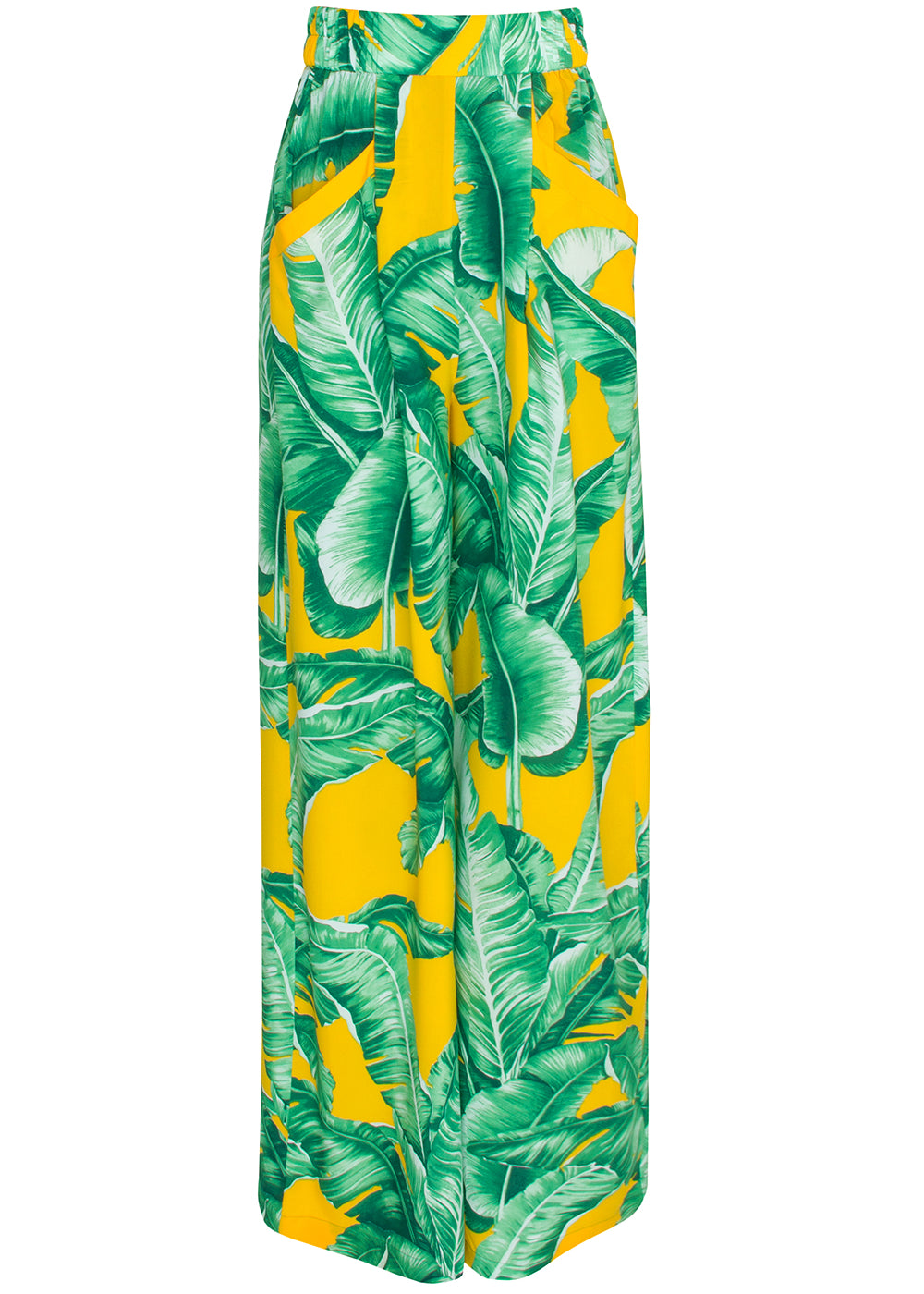 Jungle - Yellow Palm Pants (Yellow)