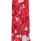 Jungle - Red / Grey Palm Pants (Red)