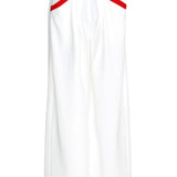 Monochrome - White Pants (Red)