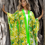 Euphoria – Secret Garden Kimono (Neon Green)