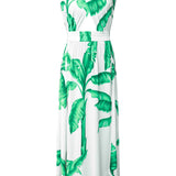 Jungle – White Palm Vera Dress