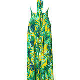 Jungle – Monstera Yellow Vera Dress