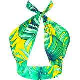 Jungle – Monstera Yellow Vera Top